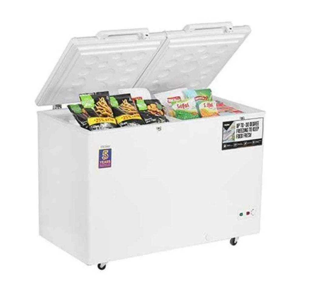 Haier 400L Convertible Hard Top Chest Deep Freezer (White - HCC 400 HCM)