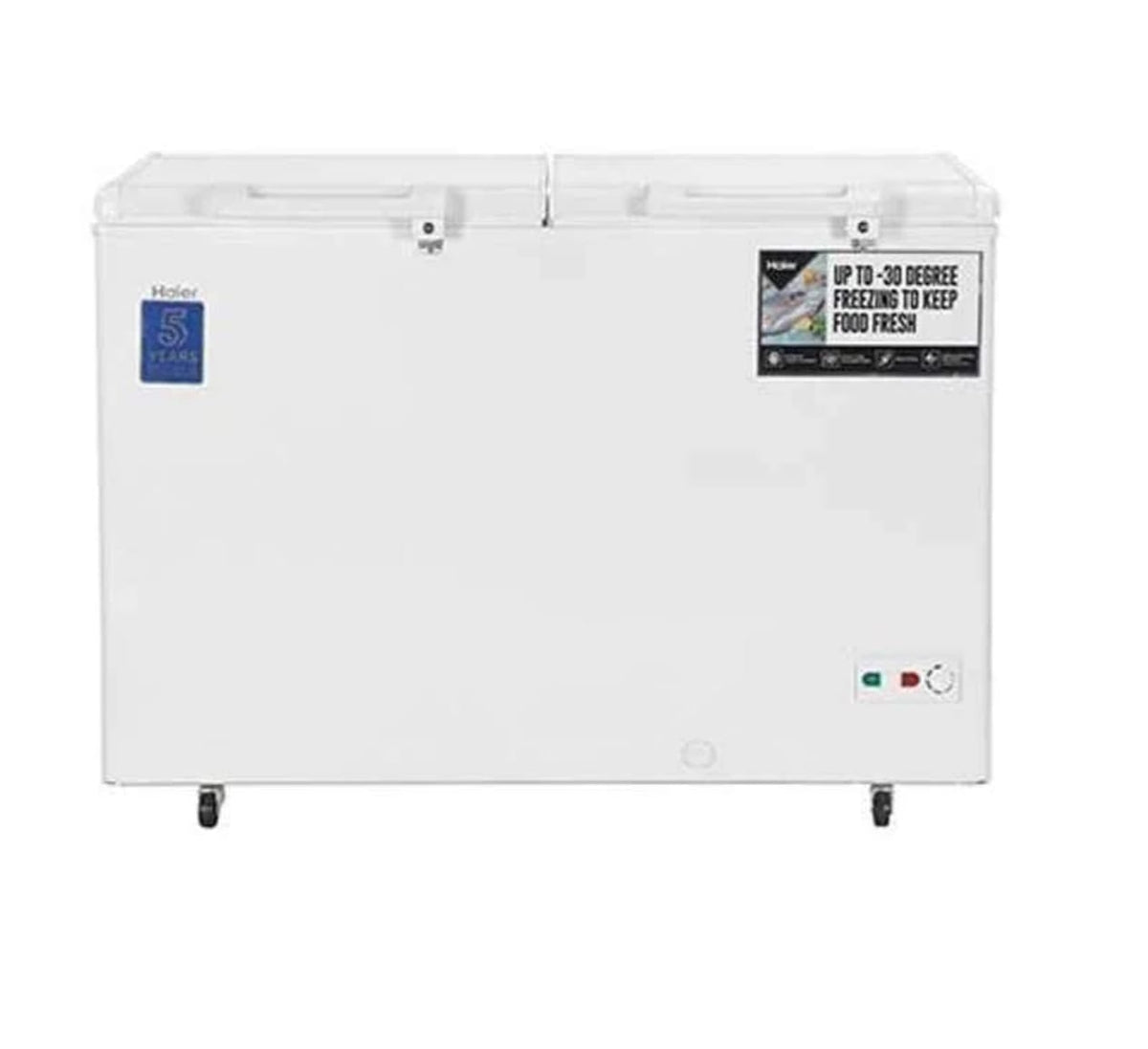 Haier 400L Convertible Hard Top Chest Deep Freezer (White - HCC 400 HCM)