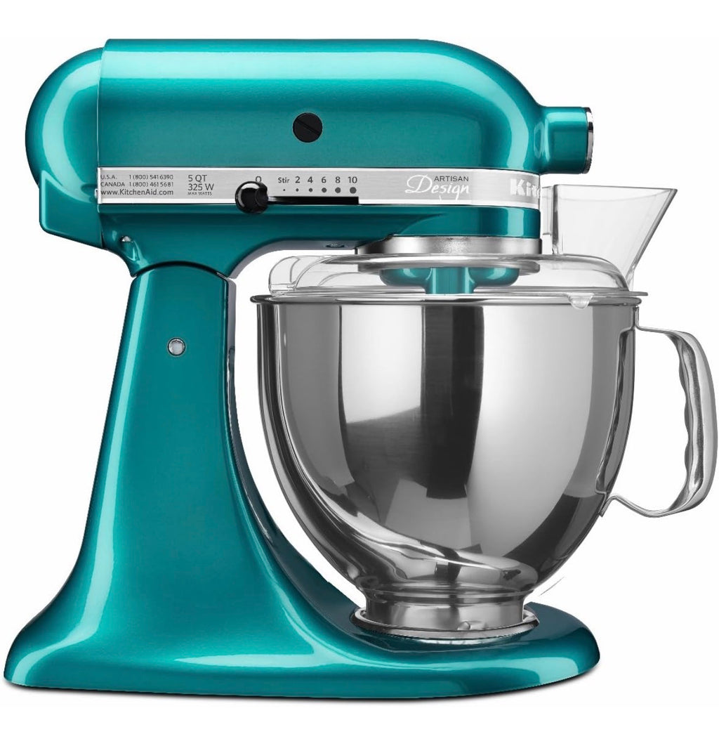 KitchenAid Artisan Design 4.8L Tilt-Head Stand Mixer (300W, Sea Glass - 5KSM150PSBSA)