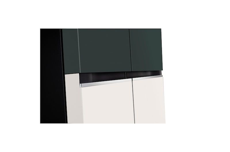 LG Objet Collection 650L Side-by-Side Refrigerator with Wi-Fi Convertible & Door Cooling+™ (Emerald Tango, 3 Star)