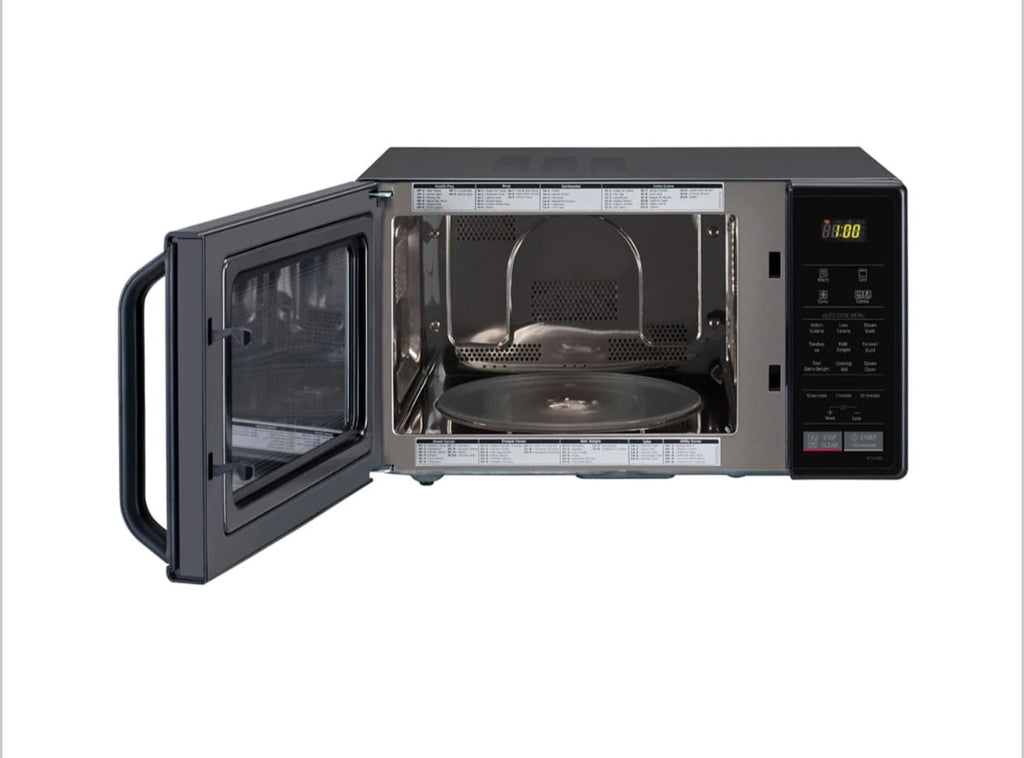 LG 21L All-In-One Convection Microwave Oven with Stainless Steel Cavity & Auto Cook Menus (Black - MC2146BL)
