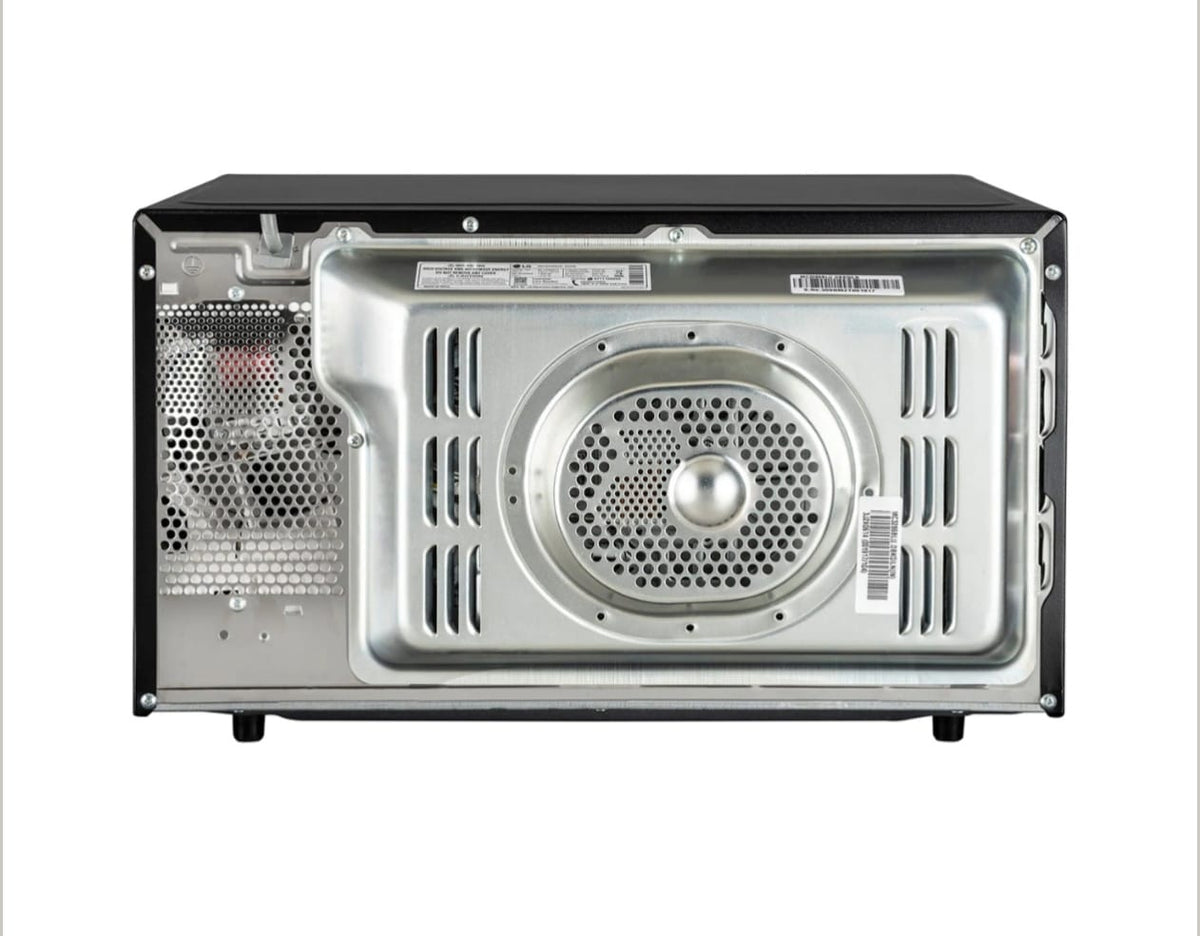 LG 28L All-In-One Convection Microwave Oven with Quartz Heater & 251 Auto Cook Menus (Glossy Black - MC2846BG)