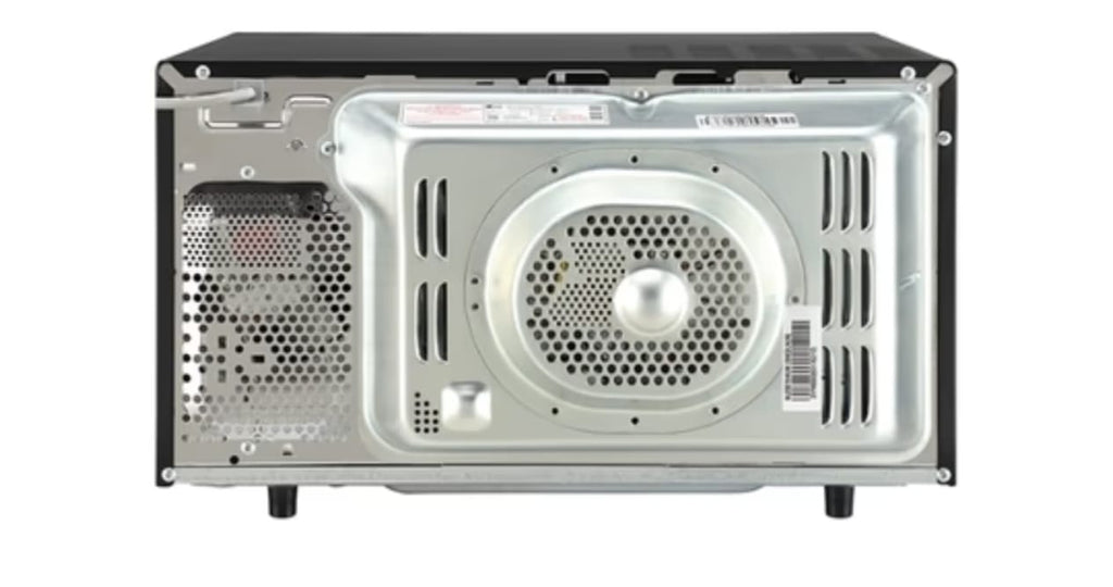 LG 28L Charcoal Convection Microwave Oven with 360° Motorised Rotisserie & Diet Fry™ (Black - MJ2887BWUM)