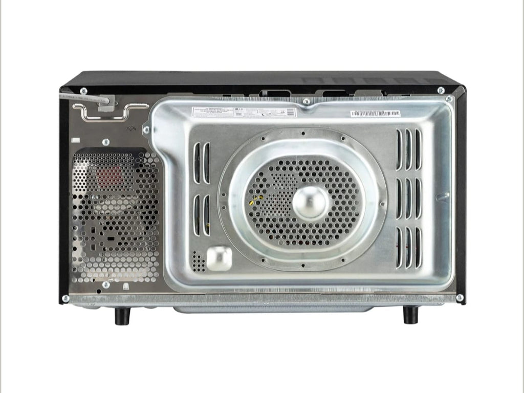 LG 28L Charcoal Convection Microwave Oven with 360° Motorised Rotisserie & Diet Fry™ (Black - MJEN286UBW)
