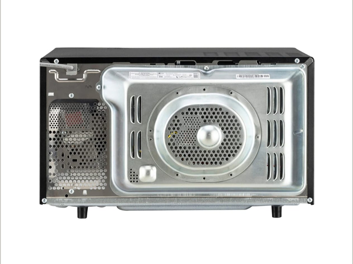 LG 28L Charcoal Convection Microwave Oven with 360° Motorised Rotisserie & Diet Fry™ (Black - MJEN286UBW)