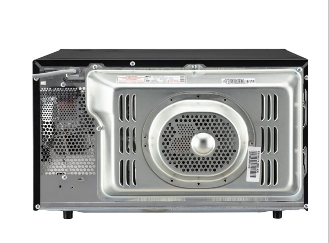 LG 32L Wi-Fi Enabled Charcoal Convection Microwave Oven with 360° Motorised Rotisserie & Scan to Cook (Black - MJEN326SFW)