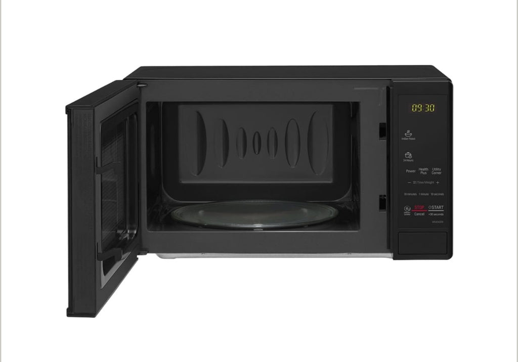LG 20L Solo Microwave Oven with Intellowave Technology & Health Plus Menu (Black - MS2043DB)