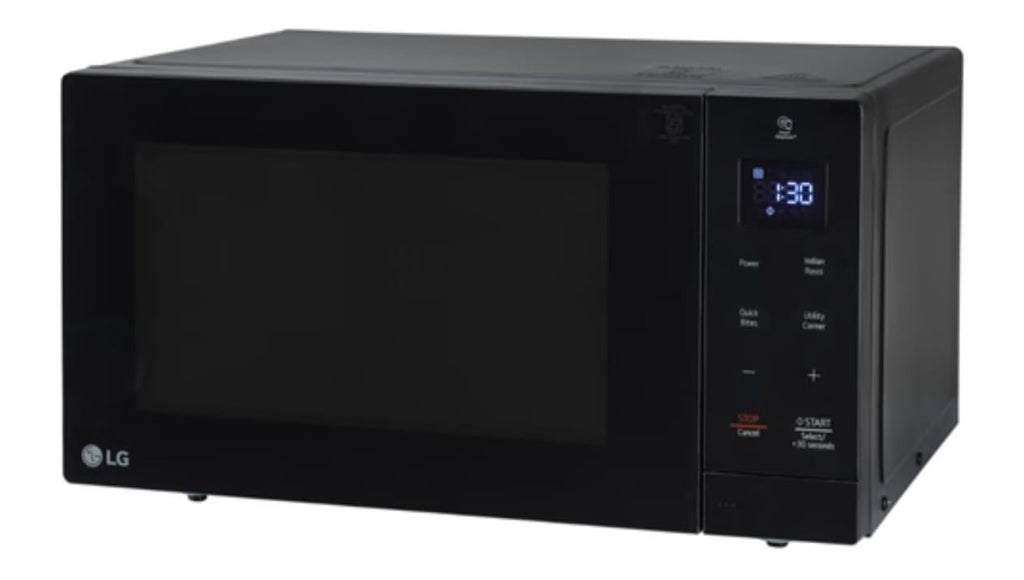 LG 30L Solo Microwave Oven with Intellowave Technology & Auto Cook Menu (Black - MS3032BK)