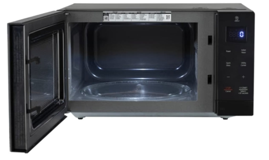 LG 30L Solo Microwave Oven with Intellowave Technology & Auto Cook Menu (Black - MS3032BK)