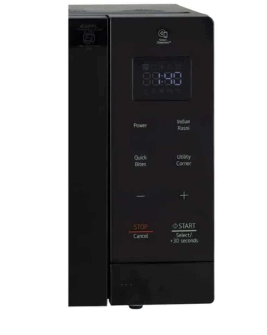 LG 30L Solo Microwave Oven with Intellowave Technology & Auto Cook Menu (Black - MS3032BK)