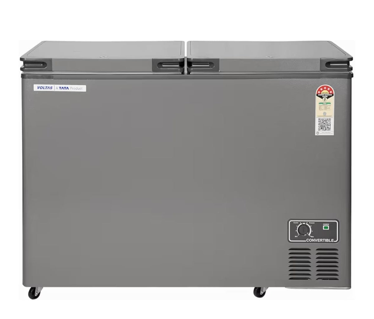 Voltas 360L Hard Top Chest Deep Freezer (White - CVF 360DA5 W PL)